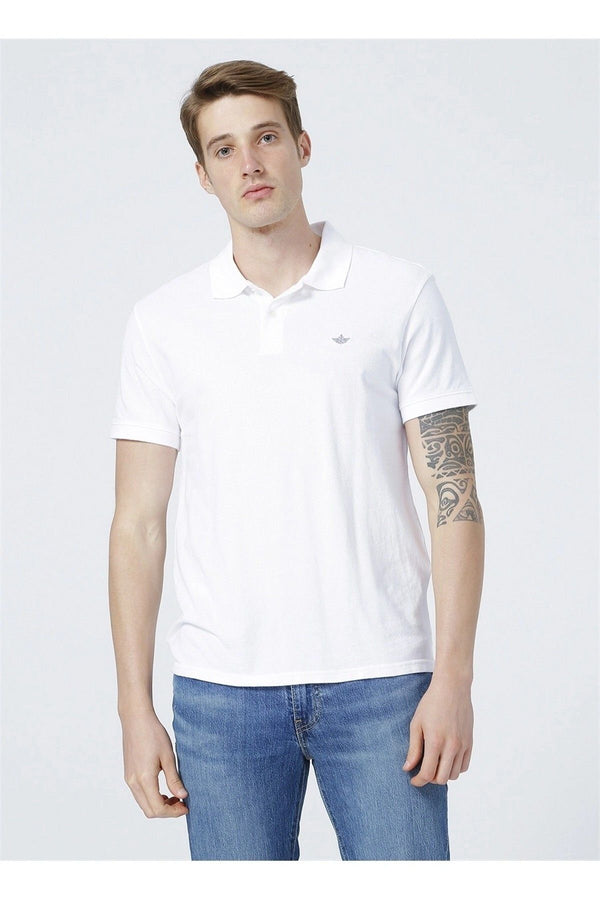 Dockers Erkek Minimalist Polo Yaka Kısa Kol T-Shirt - Günlük Kullanım