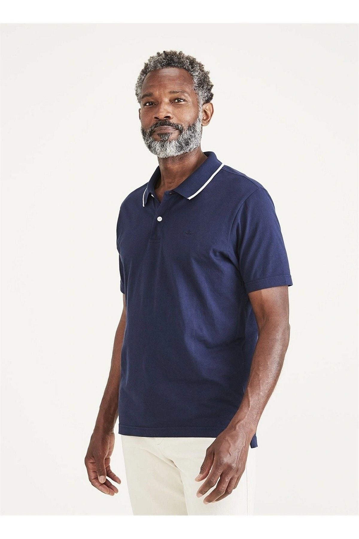 Dockers Erkek Polo Yaka T-Shirt - Minimalist & Rahat Translation missing: tr.content.product_image_main