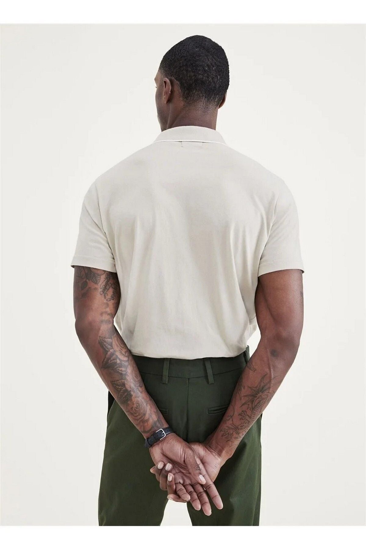 Dockers Minimalist Polo Yaka Kısa Kol Erkek T-Shirt - Rahat ve Şık