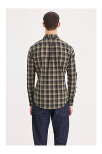 Dockers Erkek Uzun Kol Gömlek Yaka Kareli Minimalist Gömlek