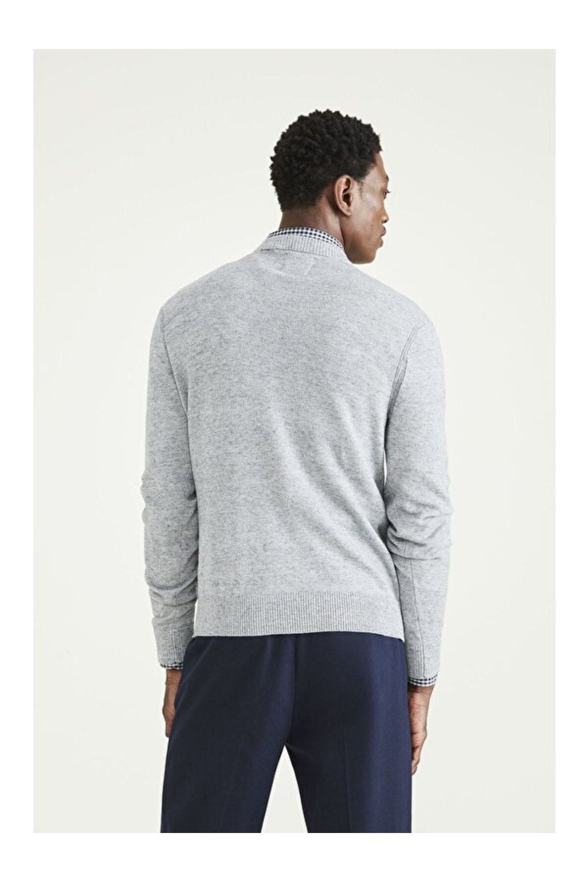 Dockers Minimalist Erkek Sweatshirt - Uzun Kol - Regular Fit - Günlük Translation missing: tr.content.product_image_secondary