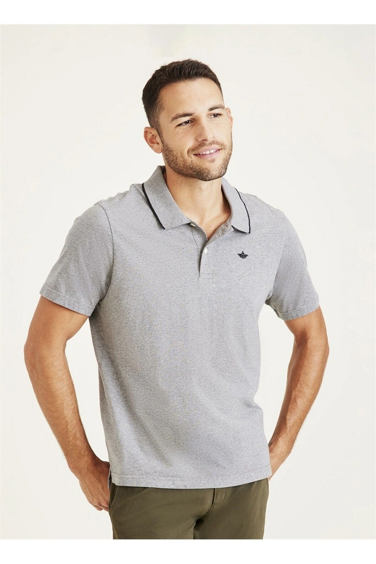 Dockers Minimalist Polo Yaka Kısa Kol Erkek T-Shirt - Günlük Şıklık Translation missing: tr.content.product_image_main
