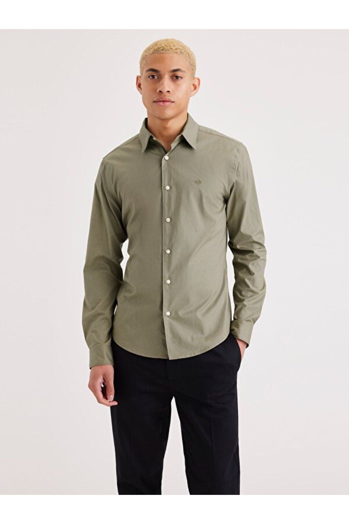 Dockers Minimalist Uzun Kol Erkek Gömleği - Günlük & İş Translation missing: tr.content.product_image_main