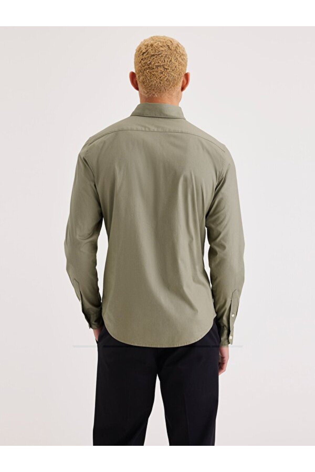 Dockers Minimalist Uzun Kol Erkek Gömleği - Günlük & İş Translation missing: tr.content.product_image_secondary