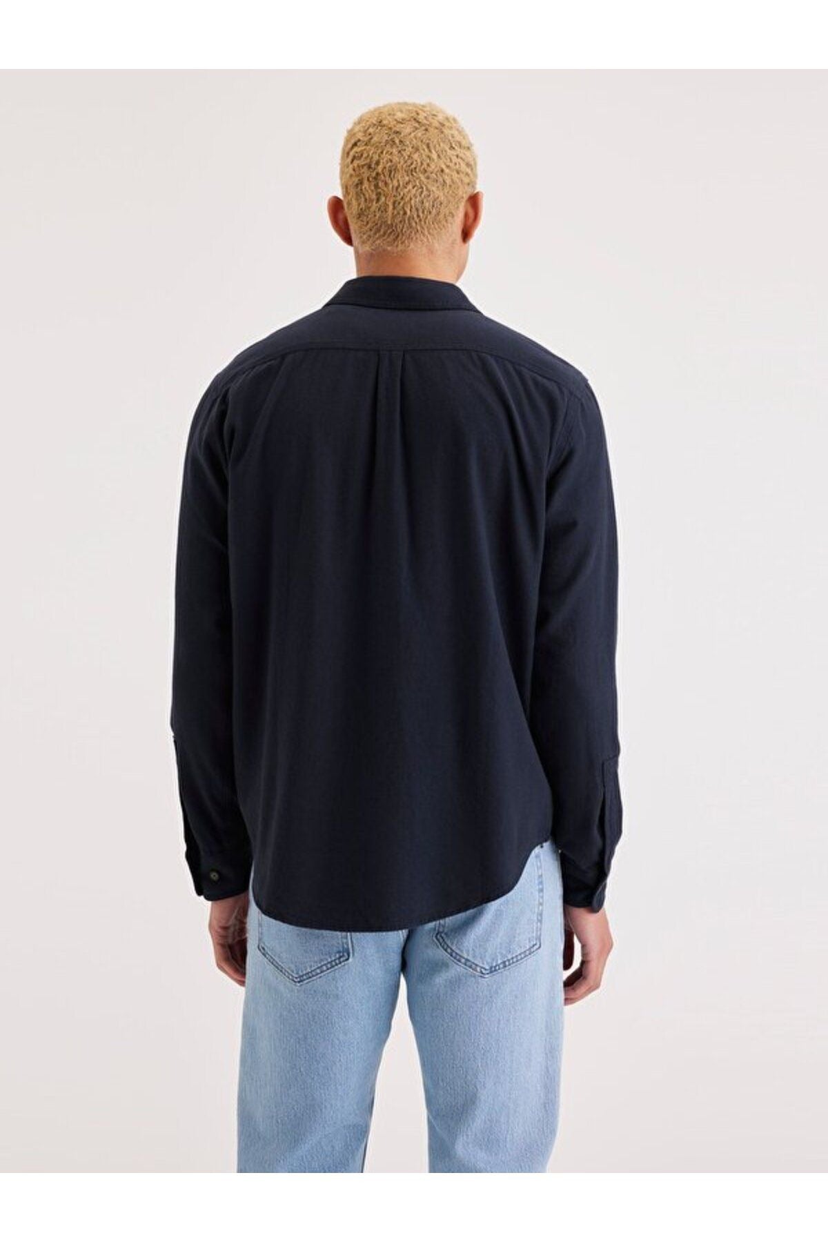 Dockers Minimalist Uzun Kol Erkek Gömlek - Günlük Stil Translation missing: tr.content.product_image_secondary