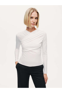 Drape Detaylı Bluz Nocturne