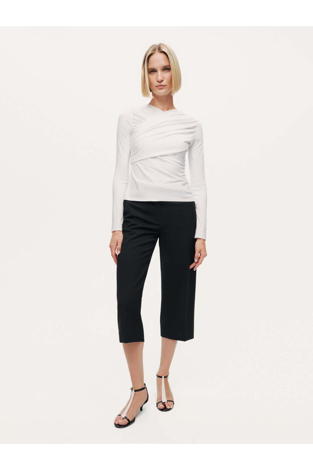 Drape Detaylı Bluz Nocturne