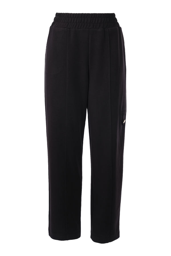 Düğme Detaylı Bol Paça Pantolon On