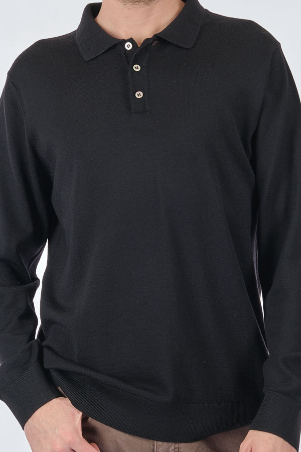 E.Muracchını Minimalist Uzun Kol Polo Yaka Erkek Kazak - Günlük Stil