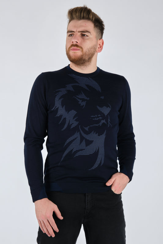 Ecer Erkek Minimalist Uzun Kol Triko - Günlük Stil