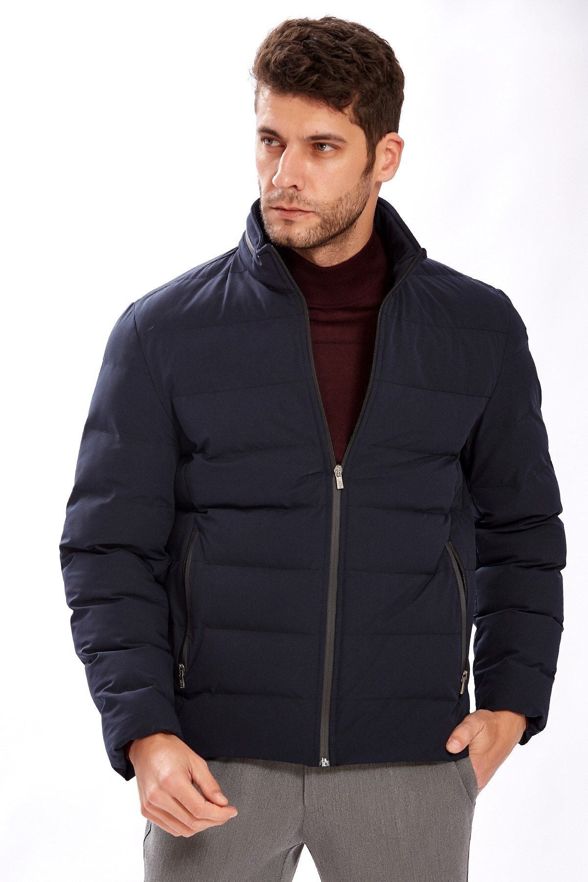 Ecer Minimalist Regular Fit Erkek Kışlık Mont