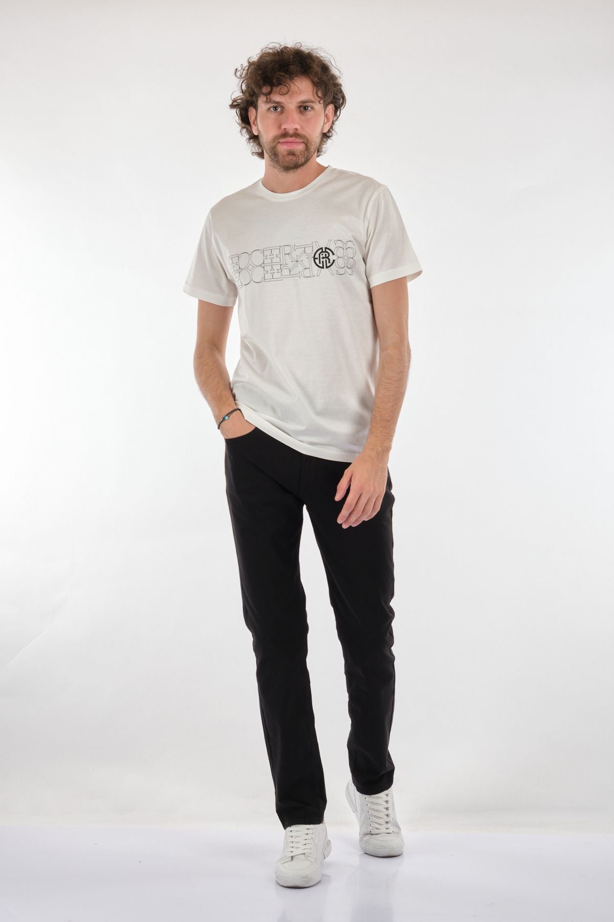 Ecer Erkek Oversize T-Shirt - Minimalist & Rahat Günlük Stil Translation missing: tr.content.product_image_secondary