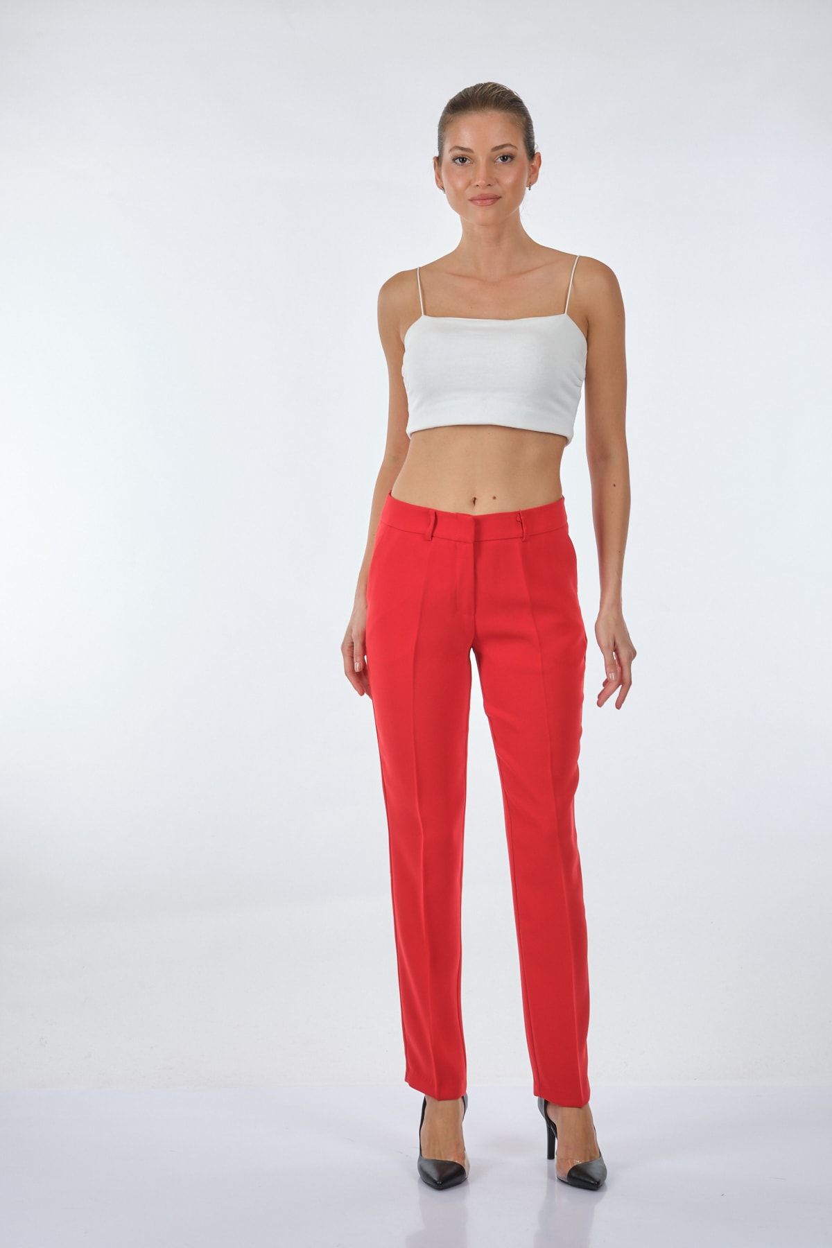 Ekol Kadın Minimalist Regular Fit Pantolon - Günlük & İş Translation missing: tr.content.product_image_main