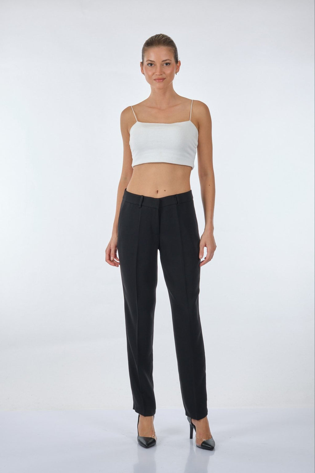 Ekol Kadın Minimalist Regular Fit Pantolon - Günlük & İş