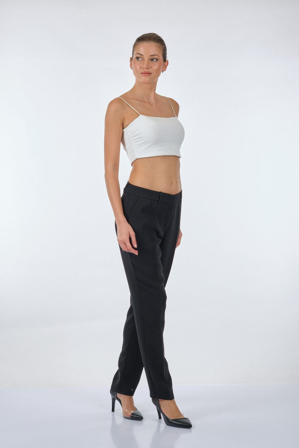 Ekol Kadın Minimalist Regular Fit Pantolon - Günlük & İş