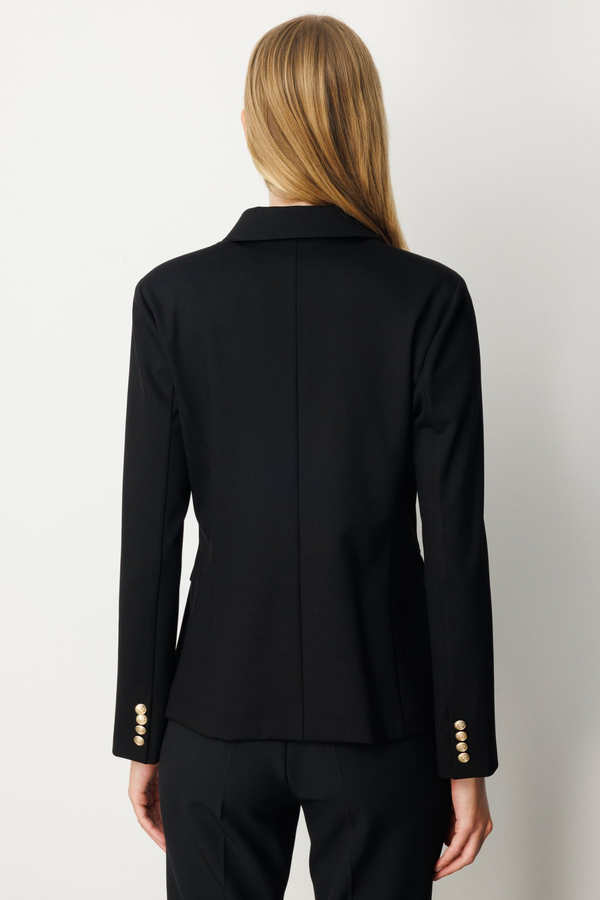 Ekol Kruvaze Yaka Kapak Cepli Ceket
