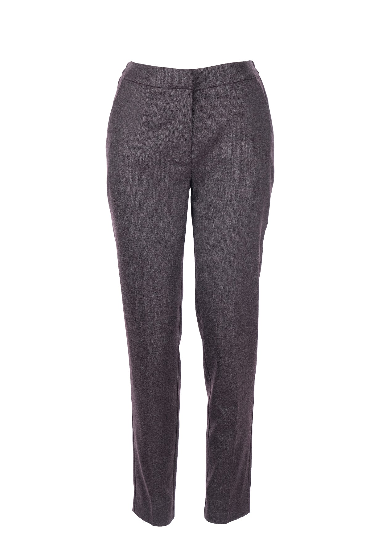 Ekol Minimalist Kadın Pantolon - Yüksek Bel Slim Fit Midi Translation missing: tr.content.product_image_main