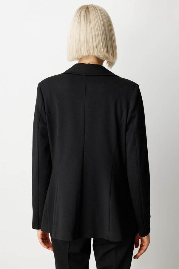 Ekol Oversize Minimalist Uzun Kol Kadın Ceket - Günlük & Şık