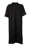 Faik Sönmez Oversize Polo Yaka Midi Elbise - Günlük Şıklık