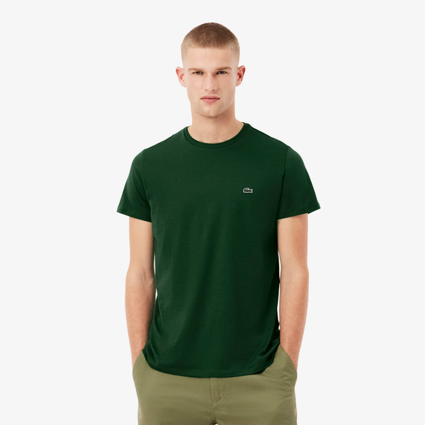 Erkek Regular Fit Bisiklet Yaka T-shirt LACOSTE