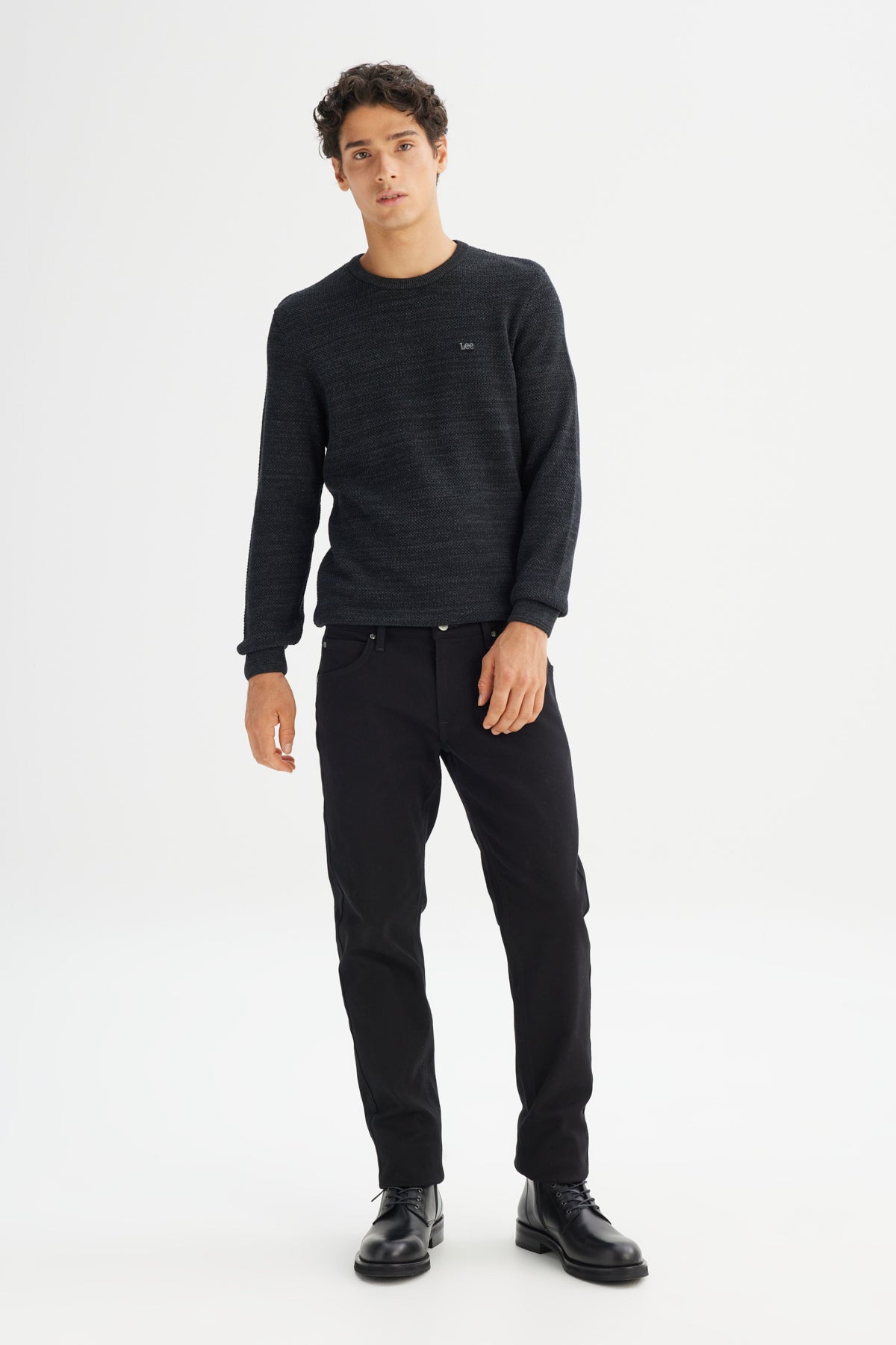 Erkek Straight Denim Pantolon Lee Ana görsel