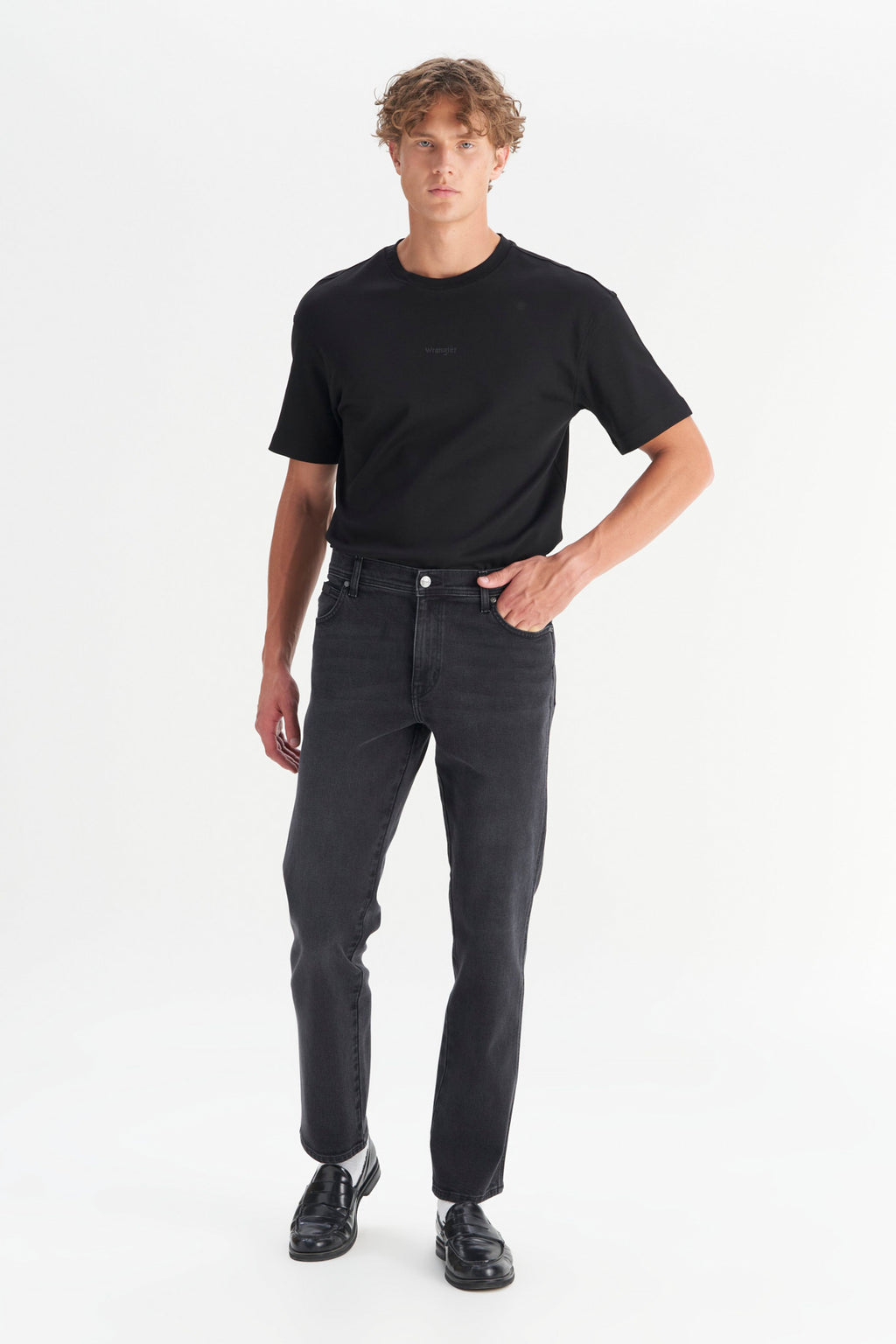 Erkek Straight Denim Pantolon Wrangler