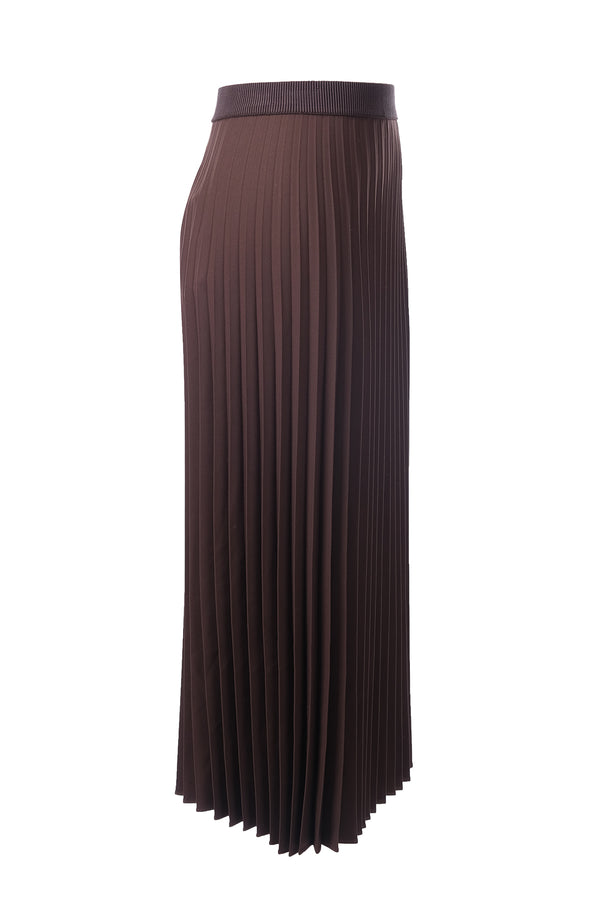 esnek bel pliseli basic etek Scl