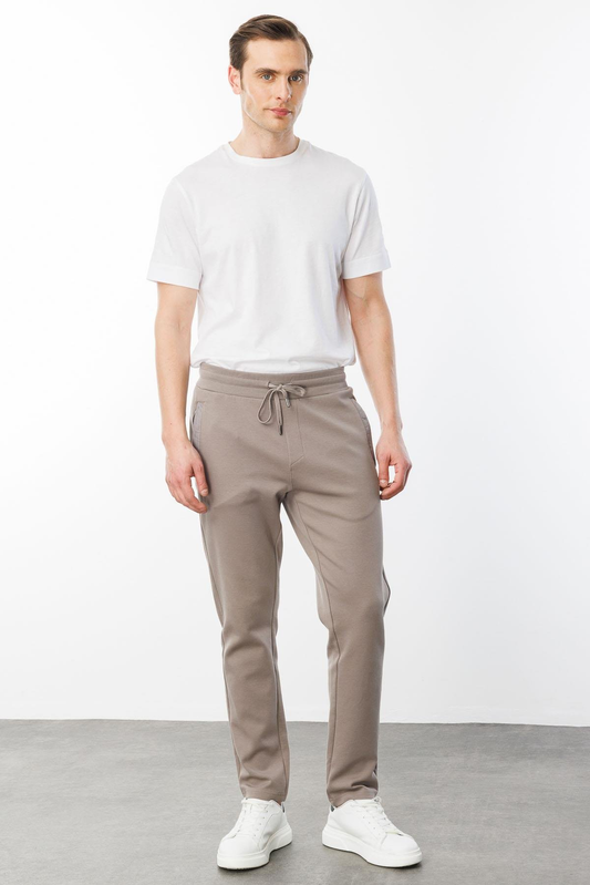 Erkek Cebi Kapitone Eşofman Altı Desen