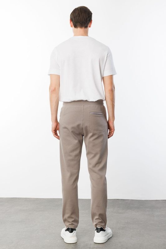 Erkek Cebi Kapitone Eşofman Altı Desen