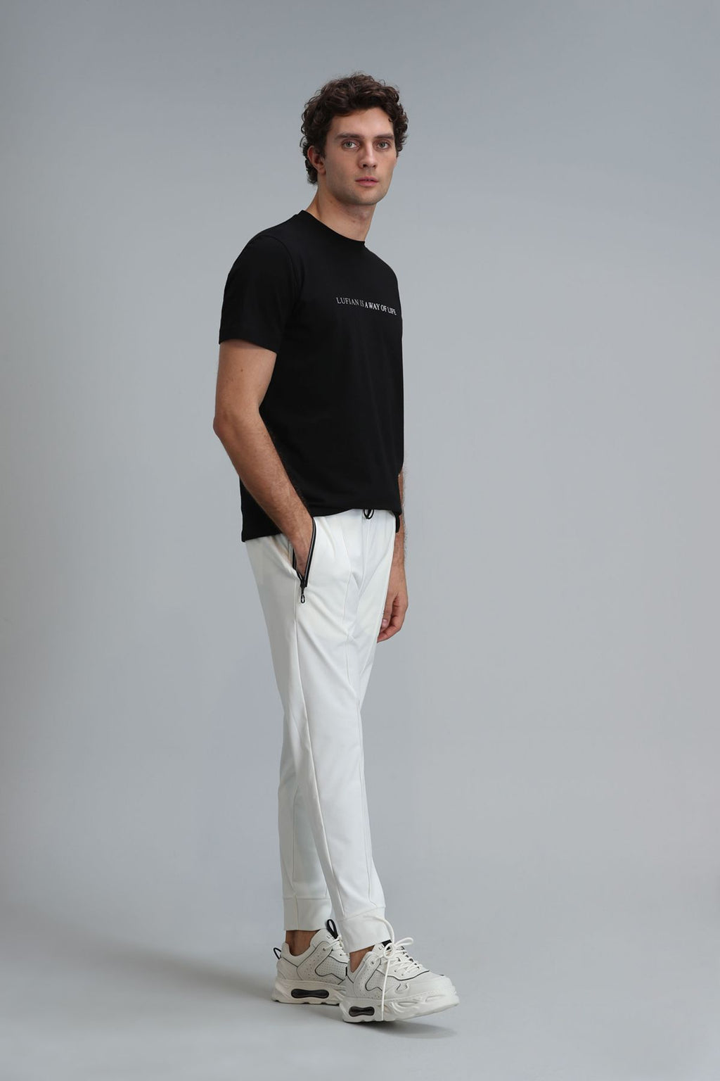 Lufian Oversize Minimalist Erkek Eşofman Altı - Günlük Spor