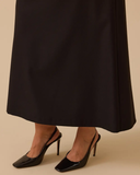 Büyük Beden Cepli Düz Etek Gala-Xi