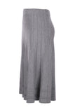 On Midi Pileli Triko Etek - Minimalist Stil