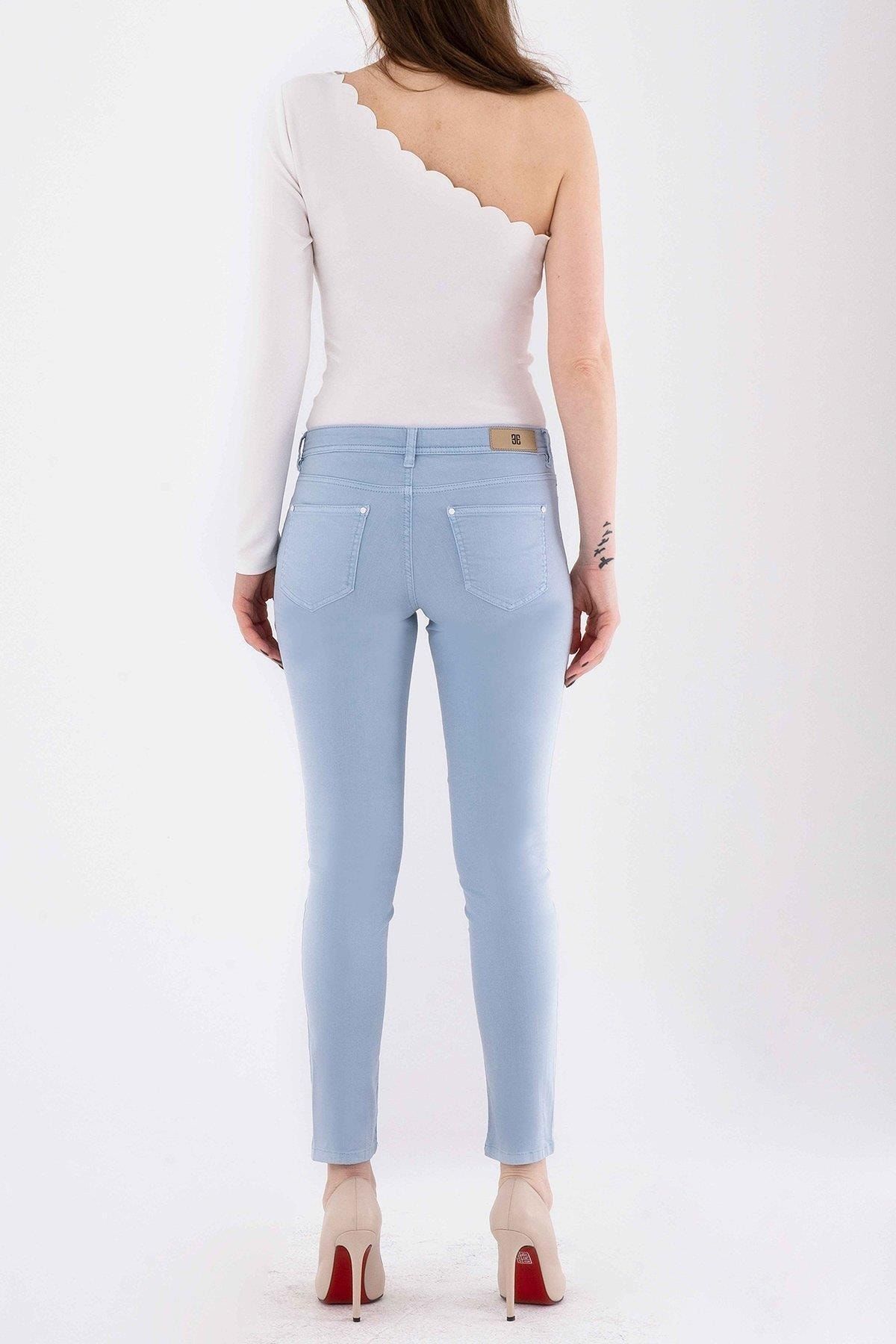 Explosion Minimalist Slim Fit Kadın Pantolon - Günlük Kullanım Translation missing: tr.content.product_image_secondary