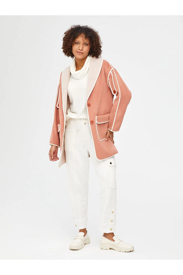 Faik Sönmez Oversize Midi Kaban - Minimalist Tasarım