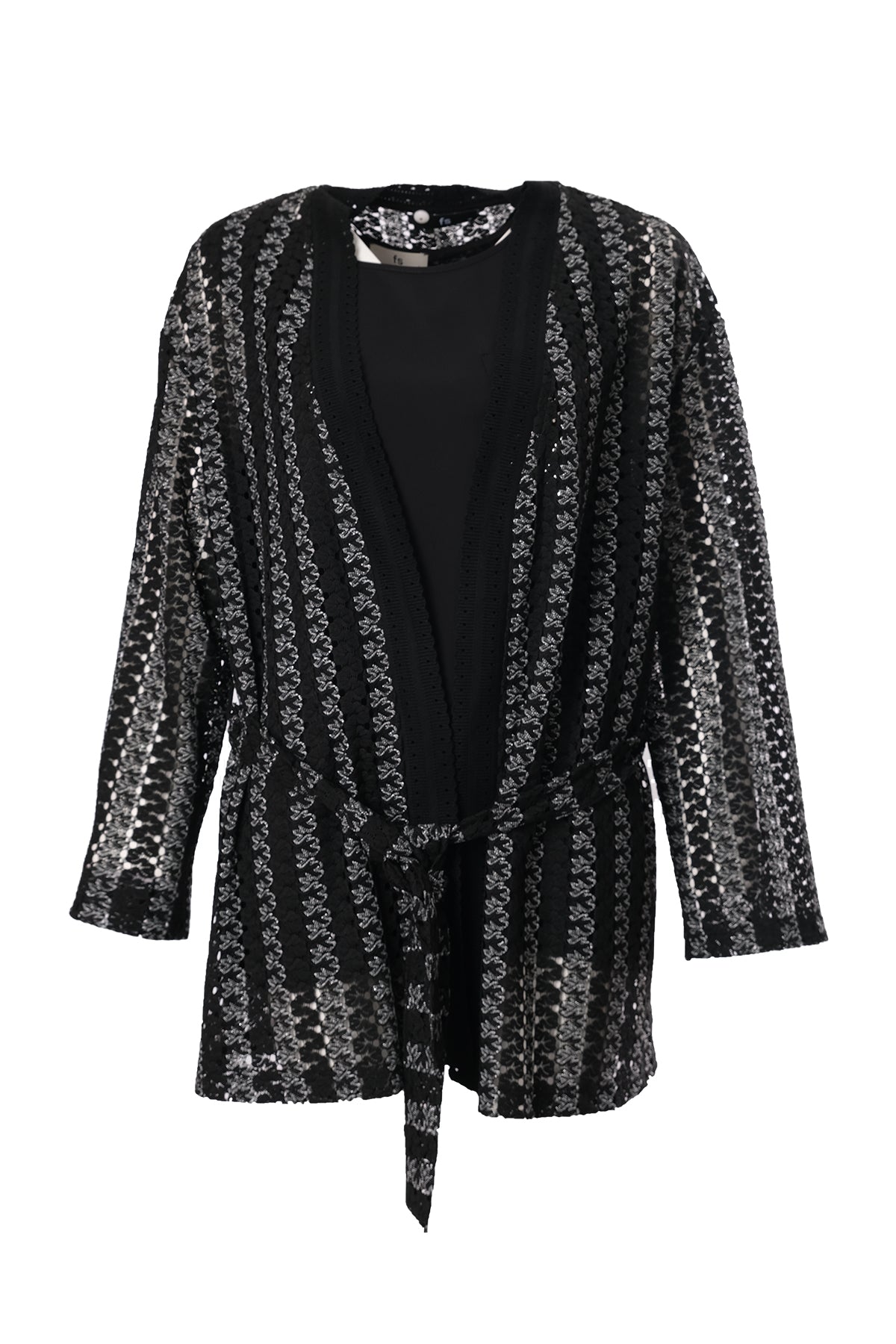 Faik Sönmez Oversize Midi Kimono - Bağcıklı Bel - Minimal Tasarım Translation missing: tr.content.product_image_main