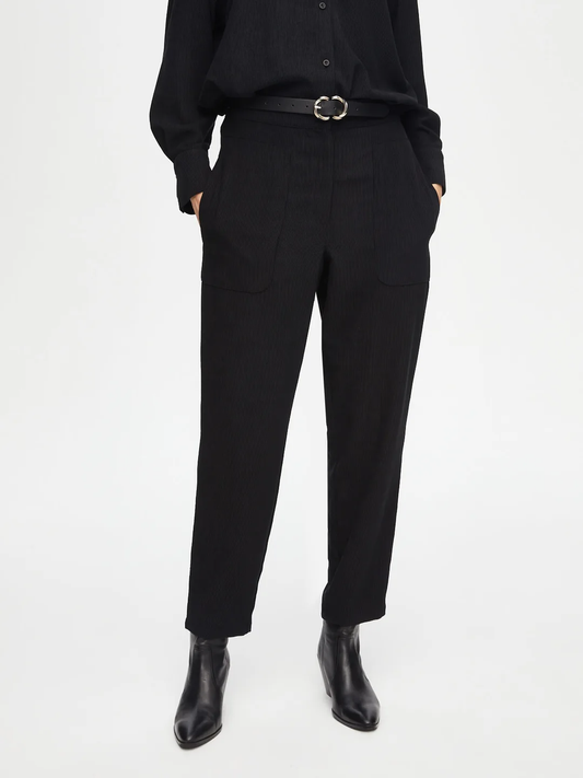 Faik Sönmez Oversize Midi Kadın Pantolon - Minimalist Stil