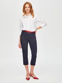 Faik Sönmez Kadın Slim Fit Klasik Capri 25YB00058