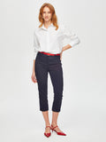 Faik Sönmez Kadın Slim Fit Klasik Capri 25YB00058