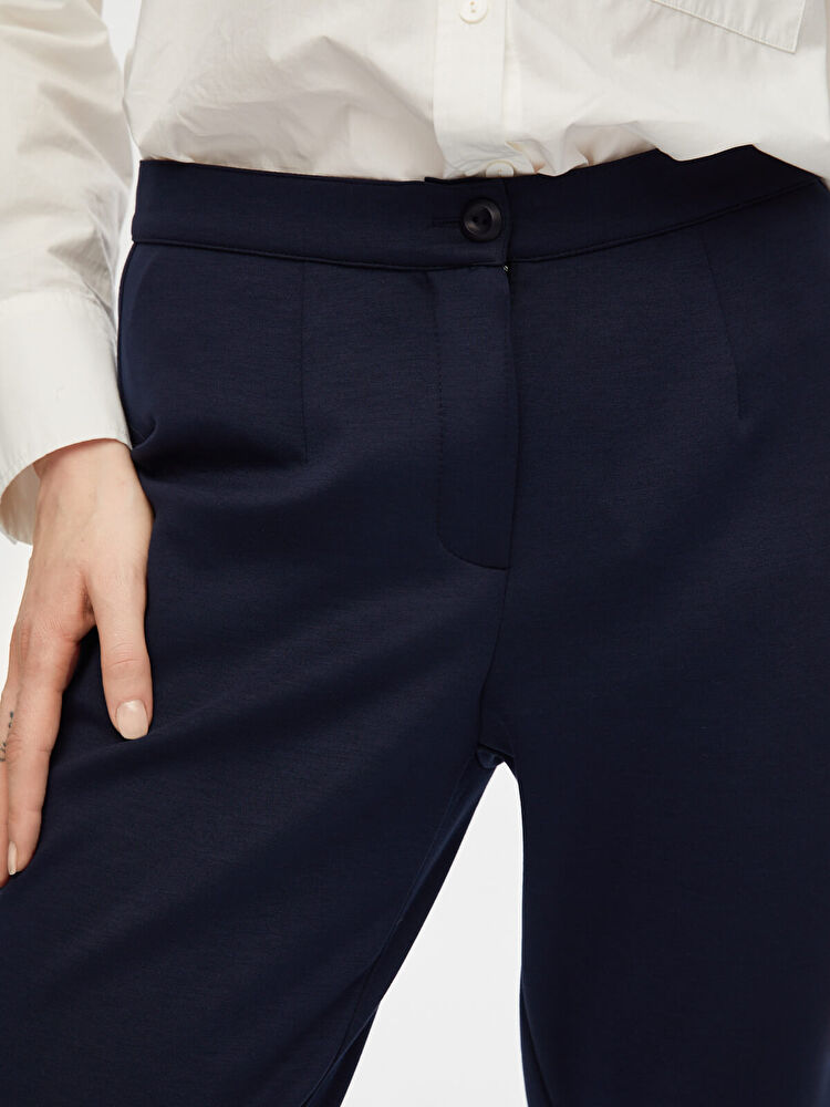 Faik Sönmez Kadın Slim Fit Örme Pantolon 25YB00053-1