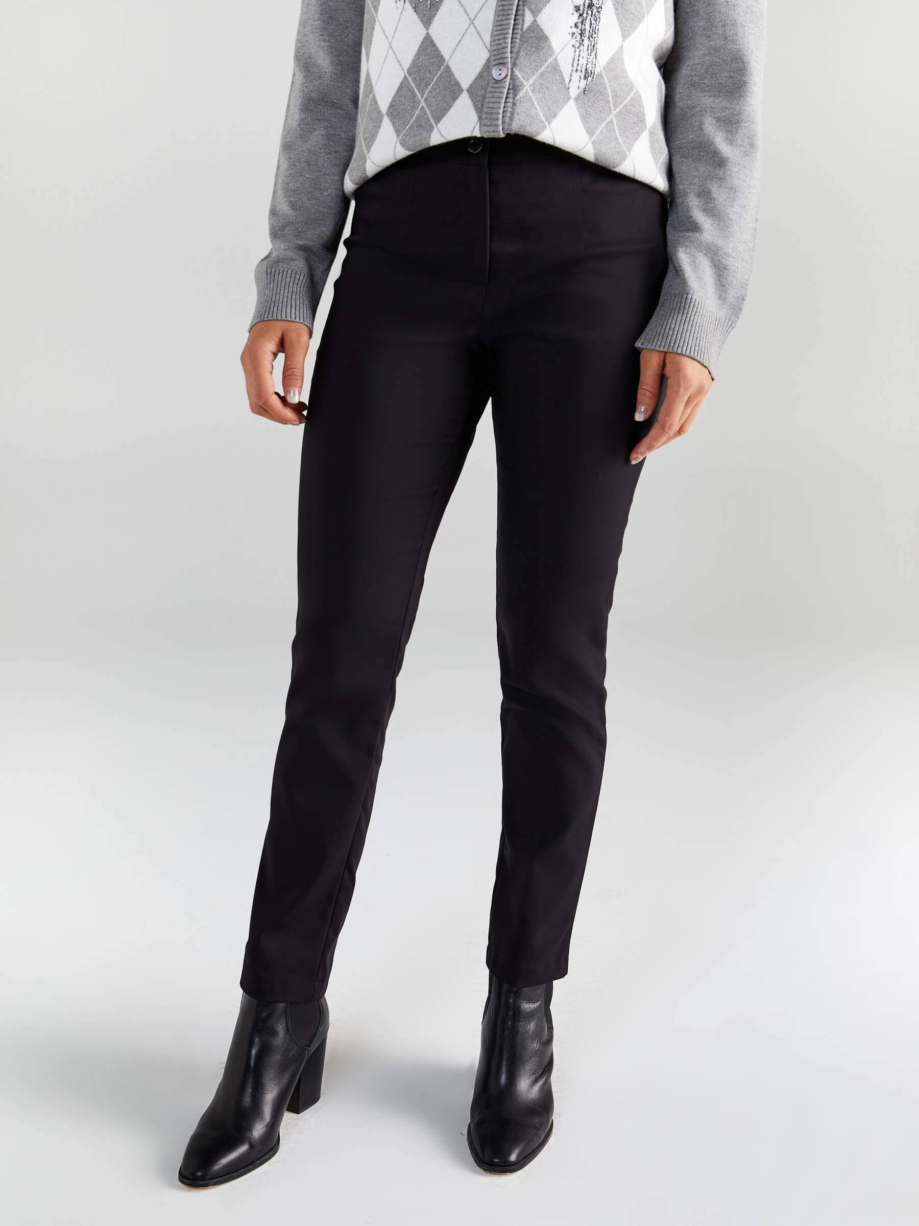 Faik Sönmez Minimalist Crop Kadın Pantolon - Günlük & İş
