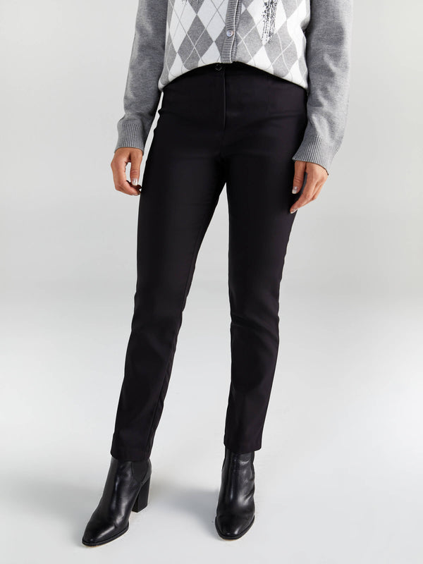 Faik Sönmez Minimalist Crop Kadın Pantolon - Günlük & İş