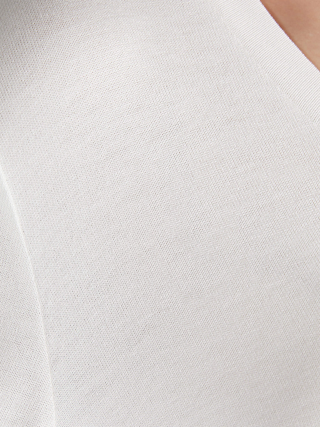 Faik Sönmez Minimalist V Yaka 3/4 Kol Kadın T-Shirt - Günlük Şıklık