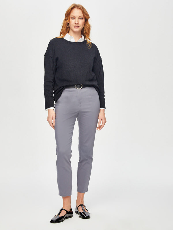 Faik Sönmez Minimalist Yüksek Bel 7/8 Kadın Pantolon - Modern ve Şık