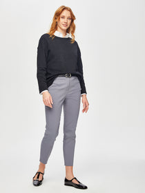 Faik Sönmez Minimalist Yüksek Bel 7/8 Kadın Pantolon - Modern ve Şık
