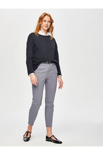 Faik Sönmez Minimalist Yüksek Bel 7/8 Kadın Pantolon - Modern ve Şık
