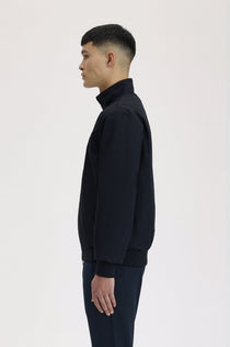 Fred Perry Erkek Dik Yaka Fermuarlı Logolu Ribanalı Manşet Mont Ceket