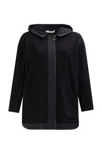 Gala-xi Kadın Büyük Beden Kapüşonlu Fermuarlı Eşofman Üstü 2321401051