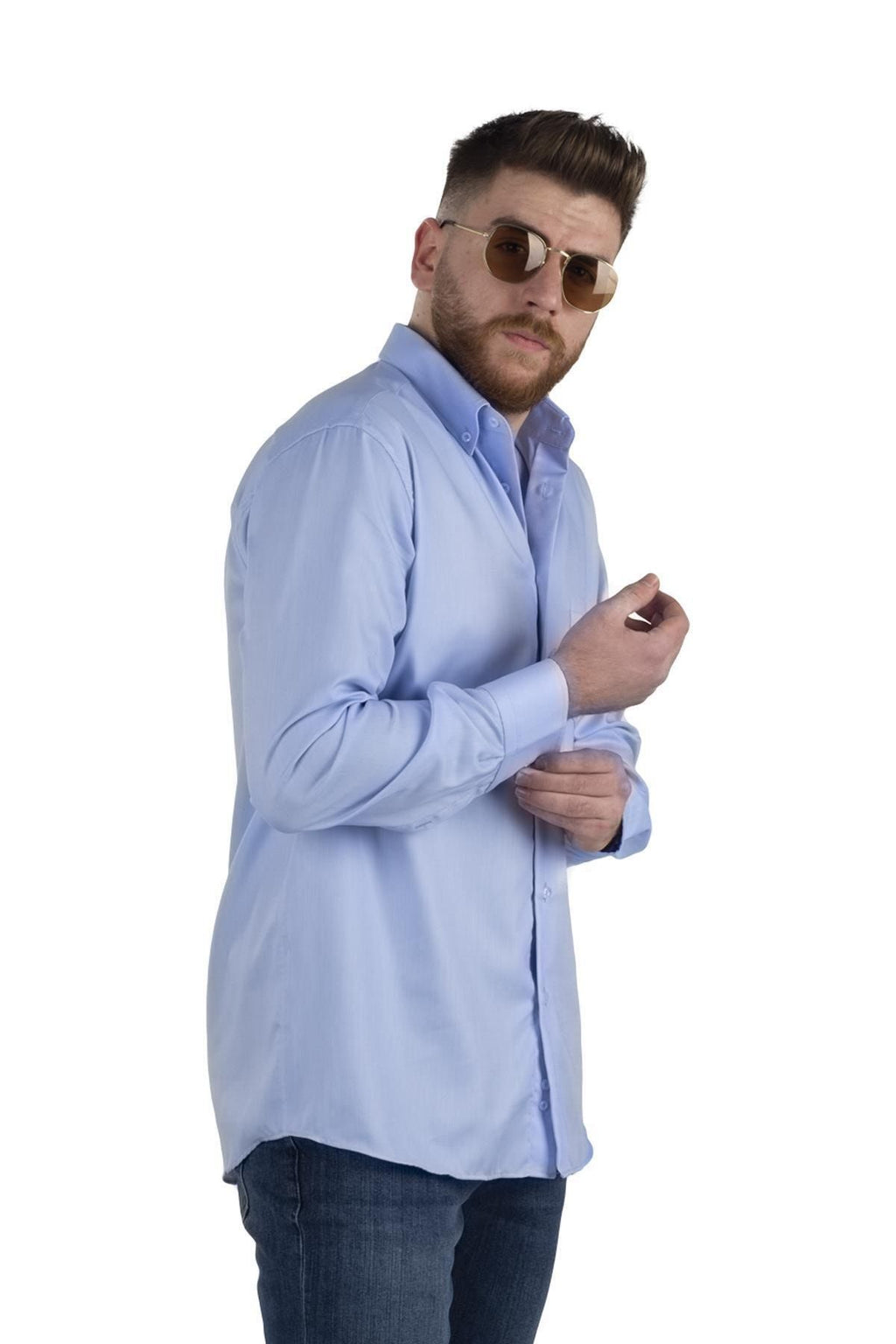 Gallini World Minimalist Uzun Kol Erkek Gömleği - Günlük & İş