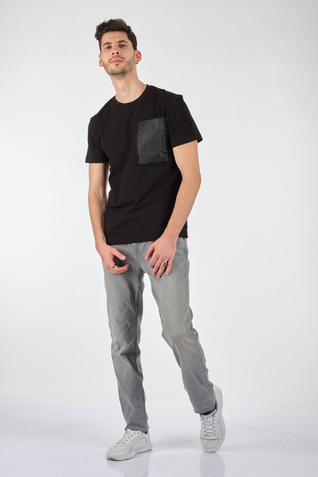 Gmg Fırenze Oversize Erkek T-Shirt - Minimalist Tasarım - Kısa Kol