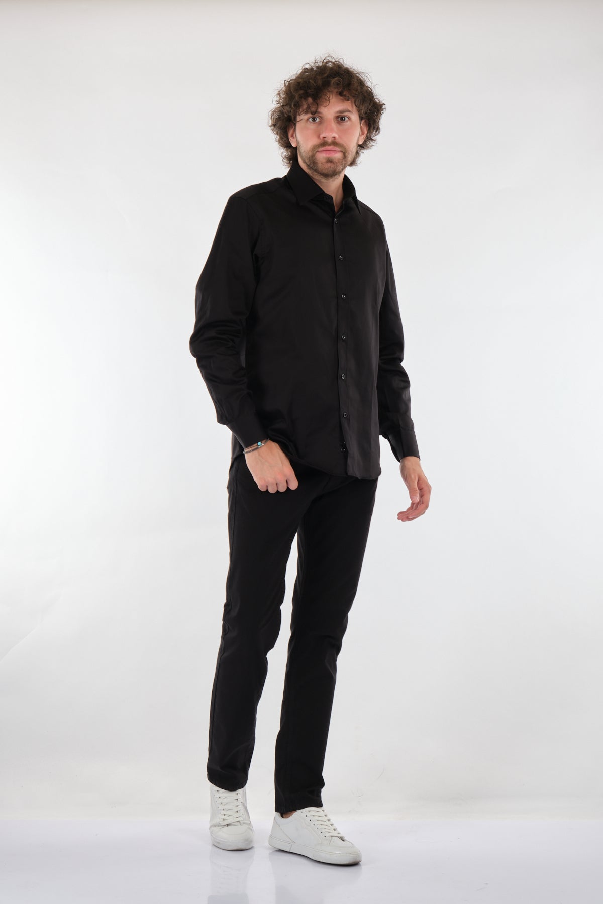 Gallini World Minimalist Erkek Uzun Kol Gömlek - Slim Fit Translation missing: tr.content.product_image_main